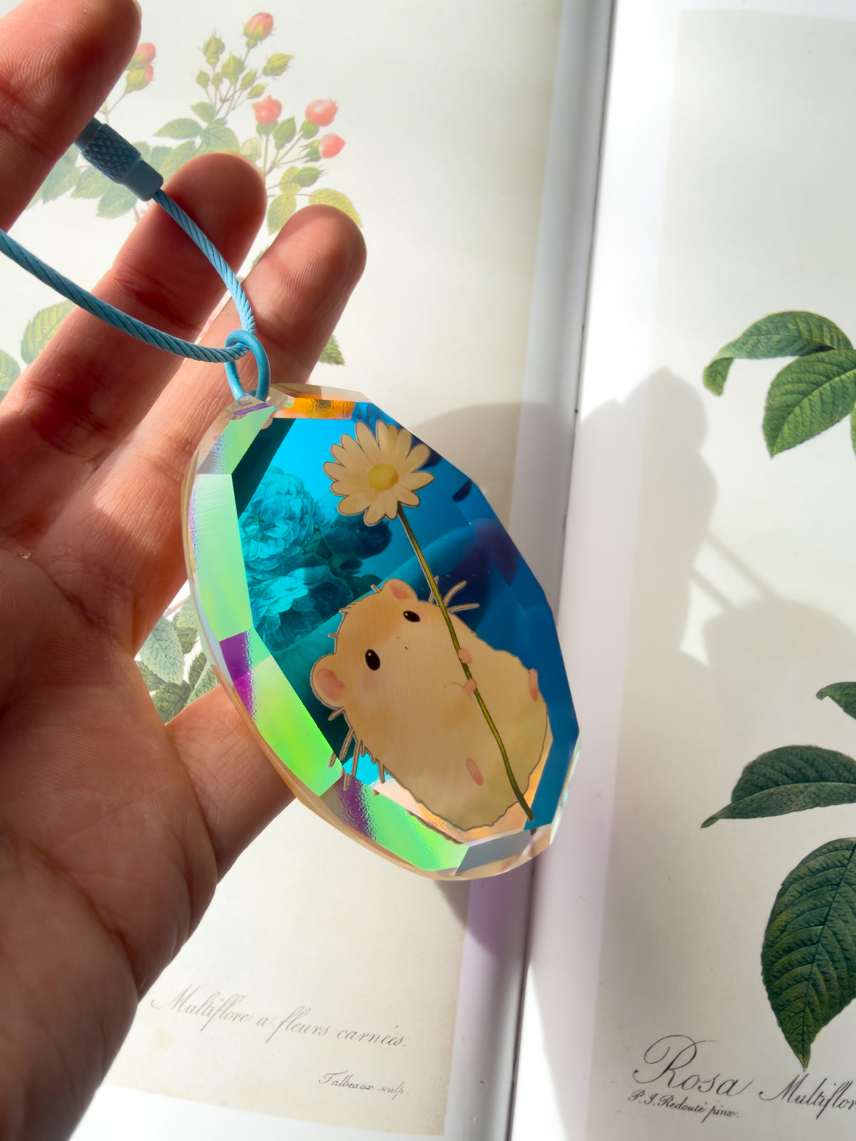 Hamster Diamond Keychain
