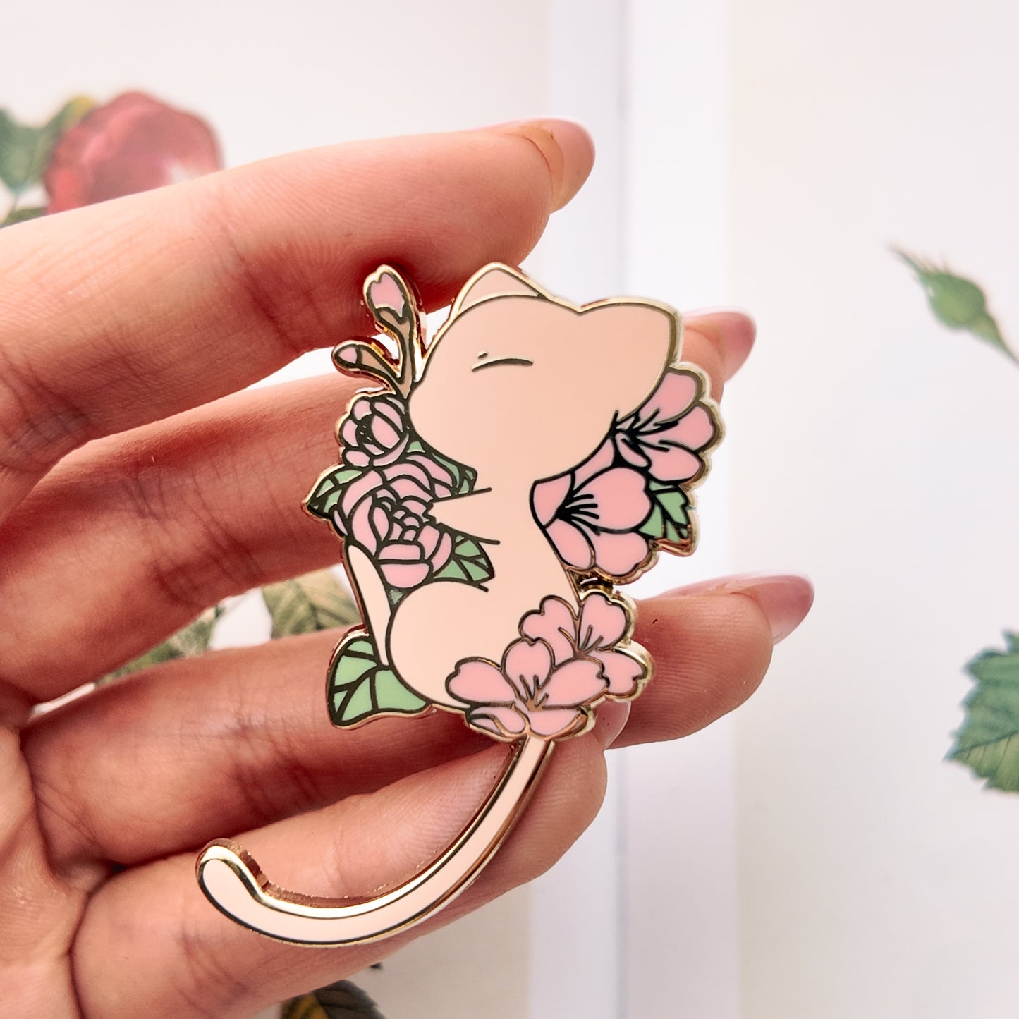 Mew Enamel Pin