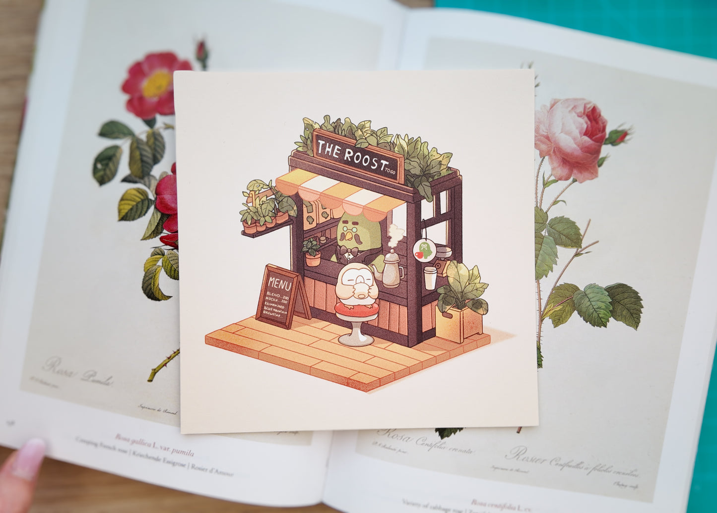 The Roost Coffee Art Print