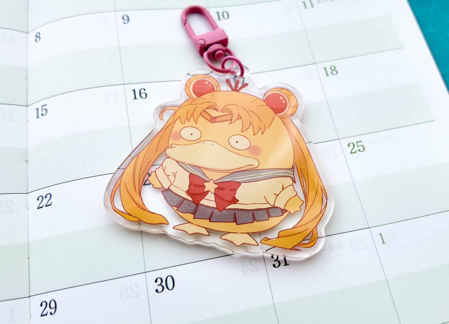 Sailor Psyduck Keychain
