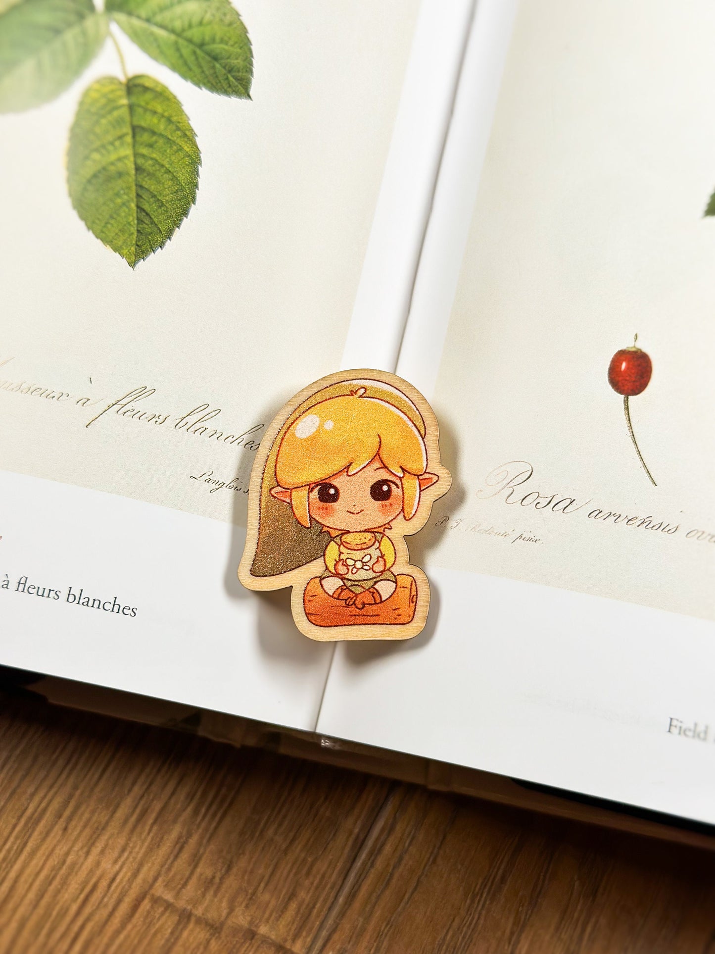 The Legend Of Zelda Link Wood Pin