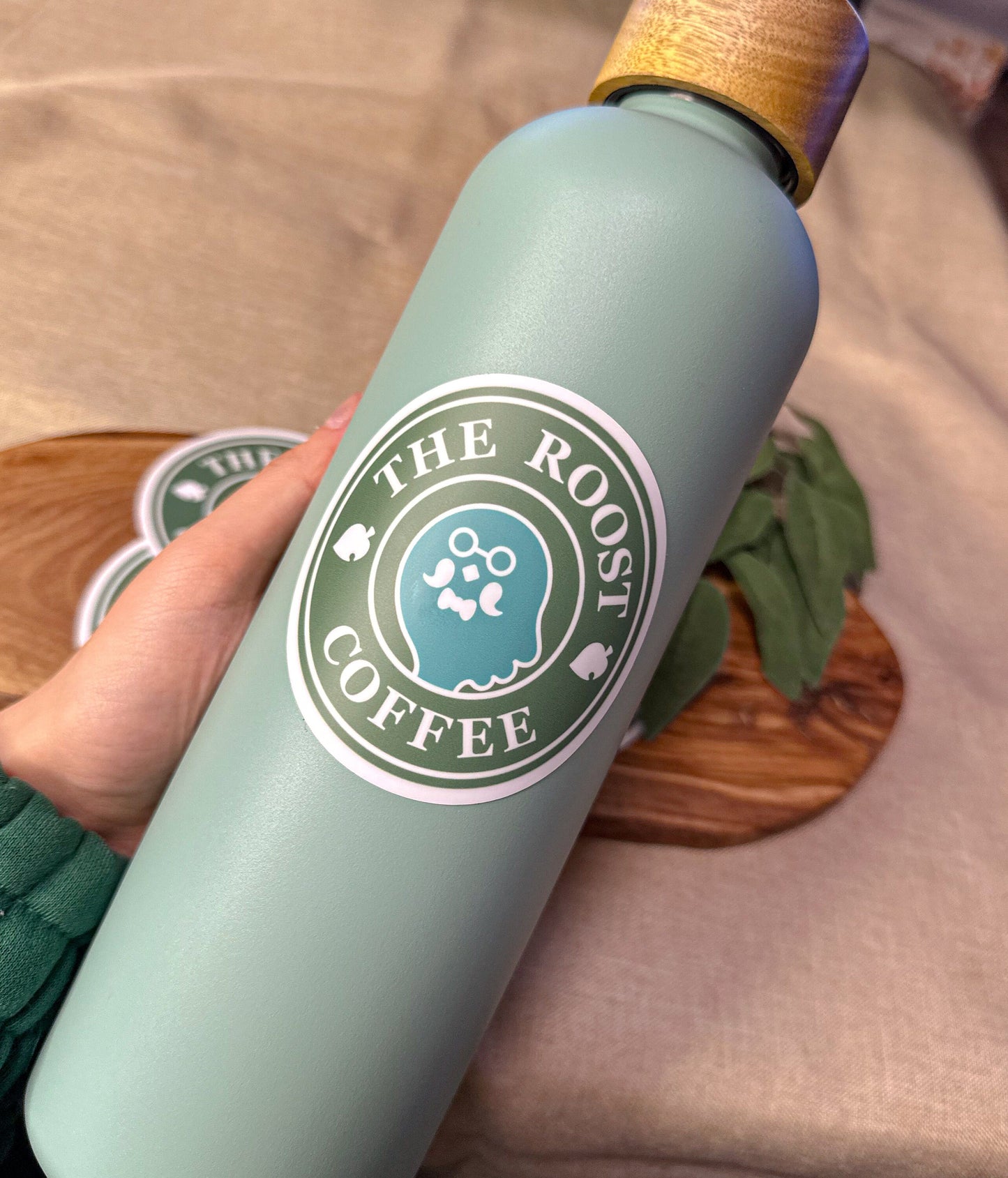 The Roost Vinyl Sticker - Animal Crossing Inspired