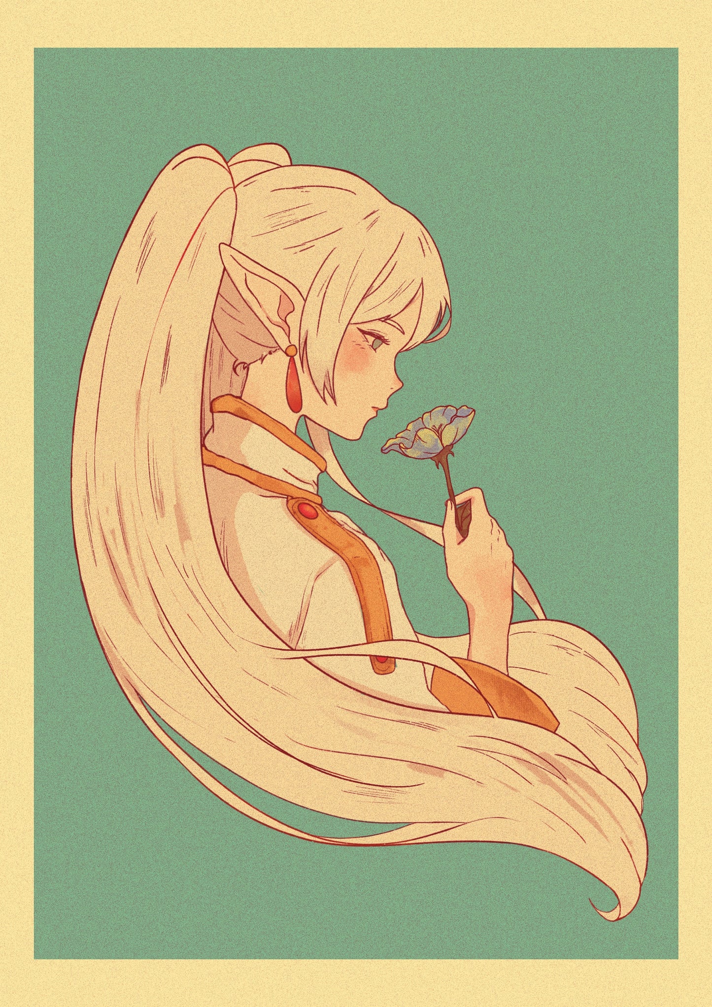 Frieren Art Print | Frieren Beyond Journeys End