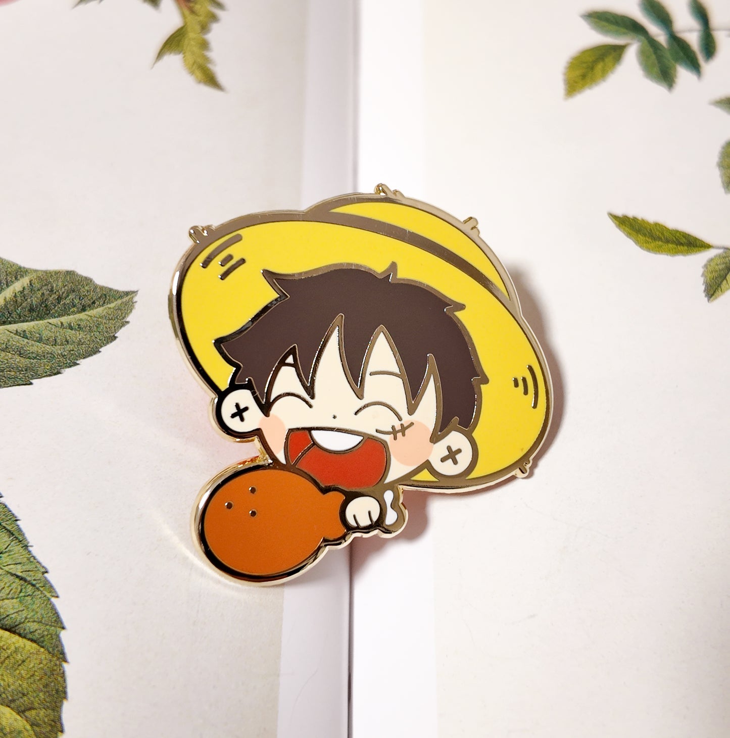 Luffy Chicken Enamel Pin
