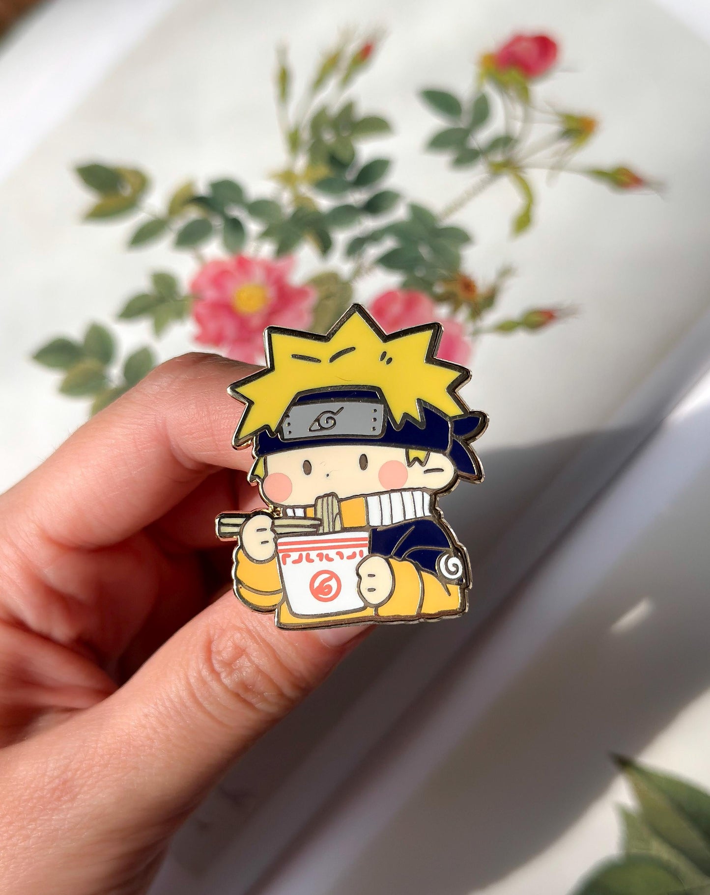 Ninja Ramen Enamel Pin