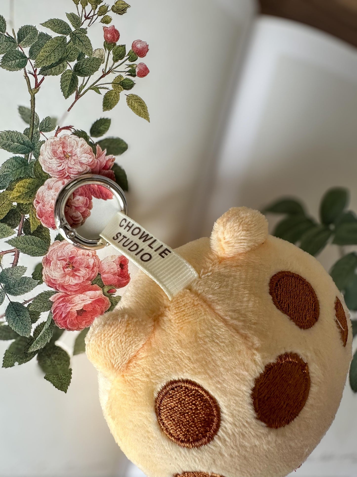 Spotted Frog Plush Charm