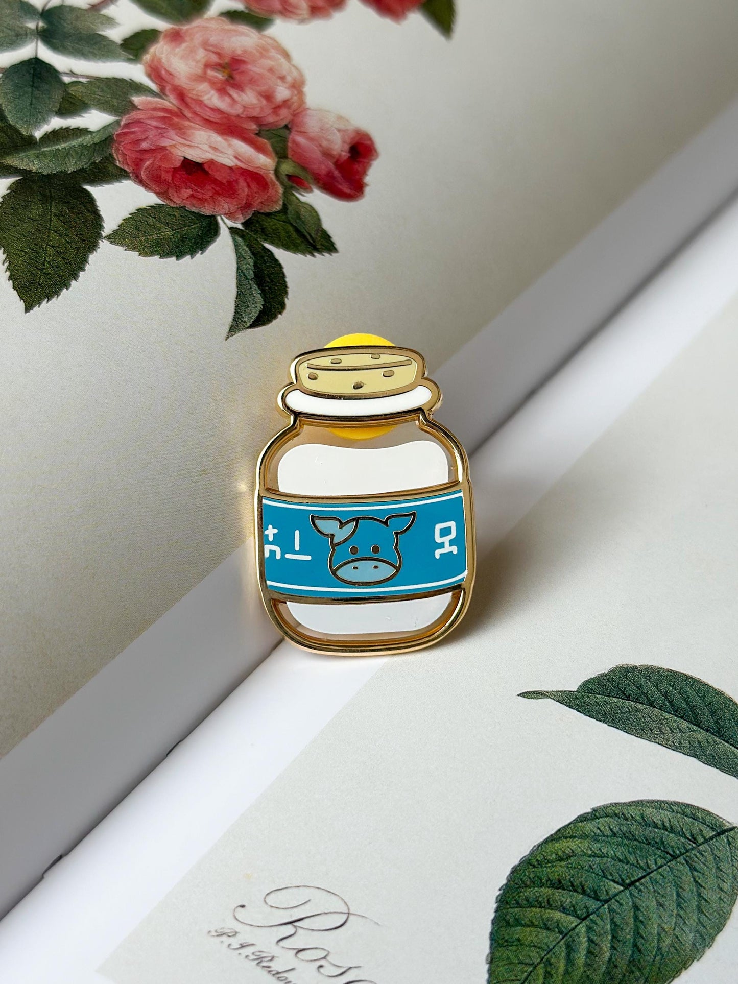 LonLon Milk Enamel Pin