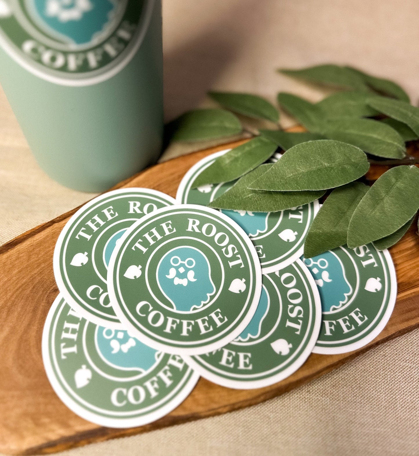 The Roost Vinyl Sticker - Animal Crossing Inspired