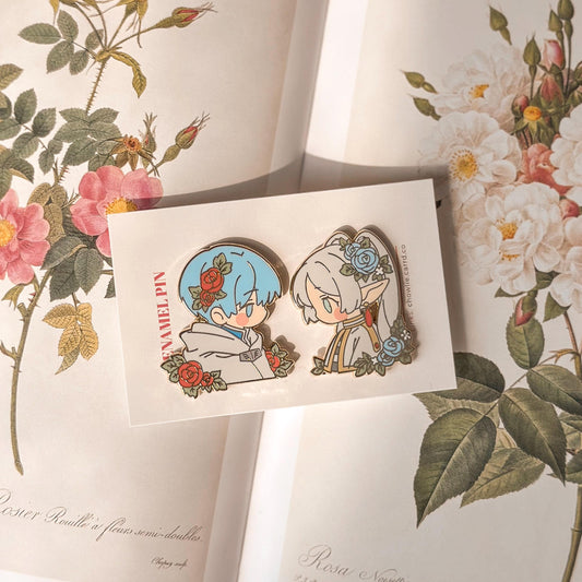 Frieren X Himmel Enamel Pin Set