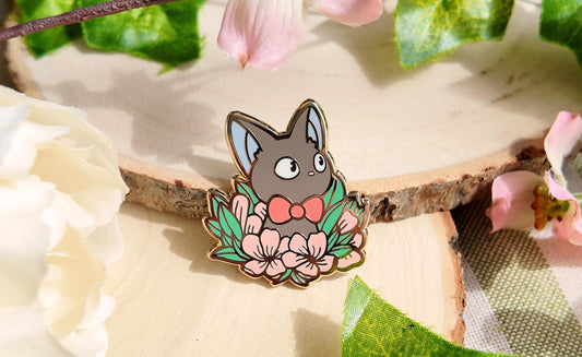 Black Cat Enamel Pin