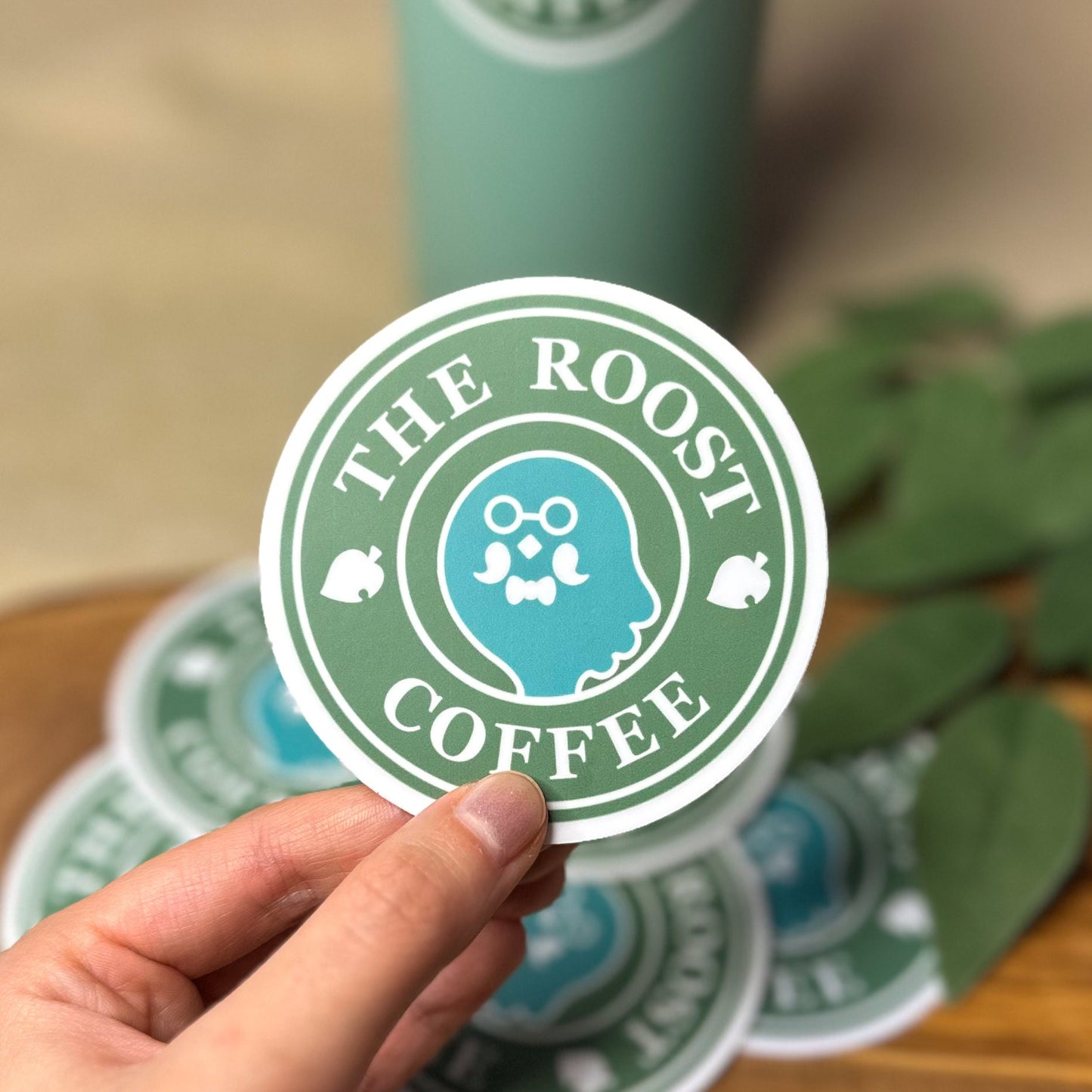 The Roost Vinyl Sticker - Animal Crossing Inspired